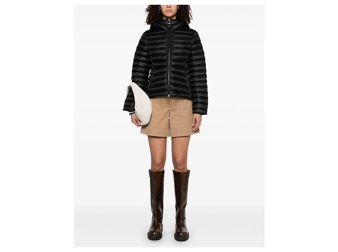 Moncler Chaqueta corta acolchada con capucha IGE Black Negro - vista 2