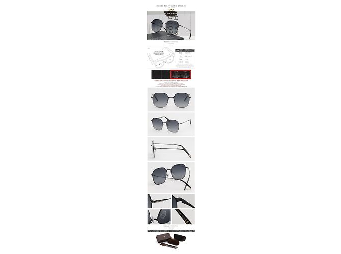 Tom Ford Sunglasses Luxury Square Metal Oversized Asian Fit Multiple colors - view 4