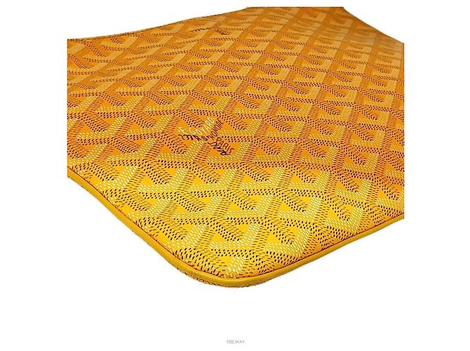 Goyard Clutch Sena MM Giallo - vista 4