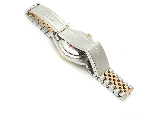 Rolex Datejust Silver Dial Men's Combination Watch Aftersetting Diamond Silvery - view 15