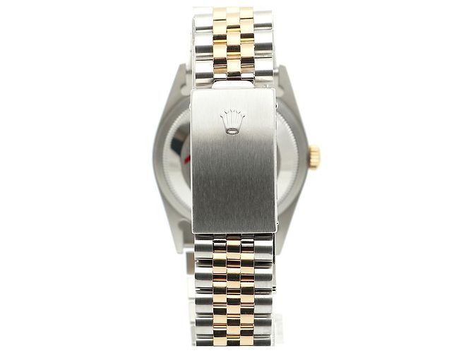 Rolex Datejust Silver Dial Men's Combination Watch Aftersetting Diamond Silvery - view 7