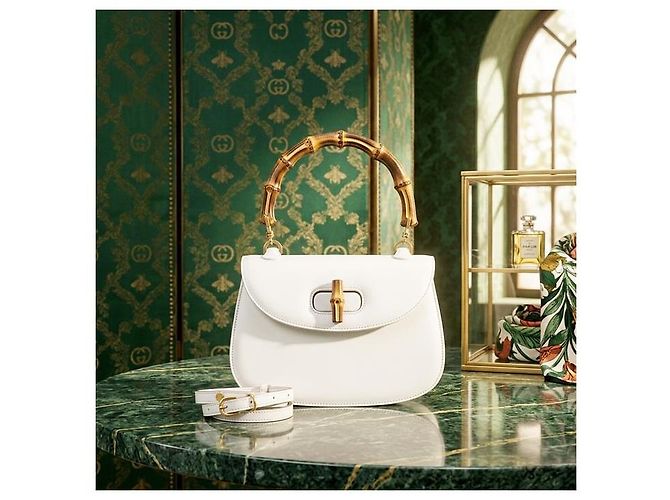Bamboo Gucci Kleiner Bambusbeutel AAGDM Mehrfarben - Ansicht 11