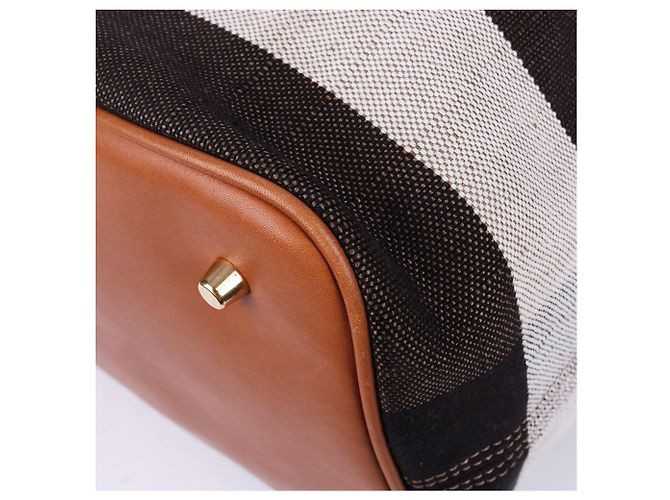 Burberry Borsa a mano con manico superiore marrone - vista 10