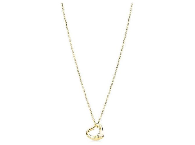 Tiffany & Co Pendente Cuore Aperto in Oro Giallo D'oro - vista 6