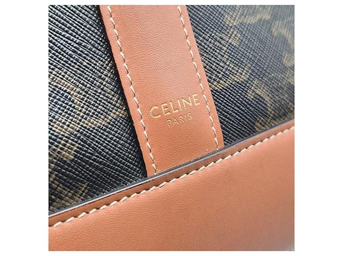 Céline Triomphe Bucket Bag Medium Braun - Ansicht 8