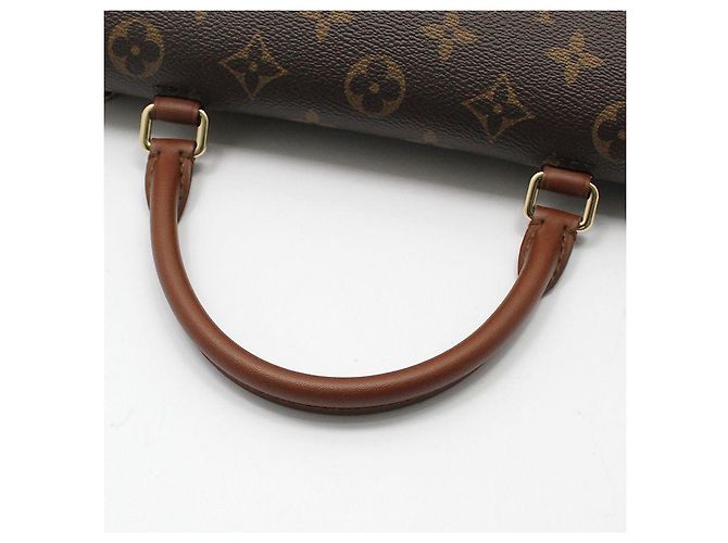 Louis Vuitton Borsa a Spalla Monogram Sesame Marignan Marrone - vista 6