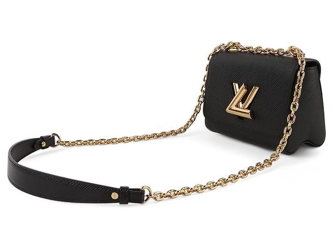 Louis Vuitton Borsa a tracolla Twist PM (Scontrino di grande magazzino) Nero - vista 2
