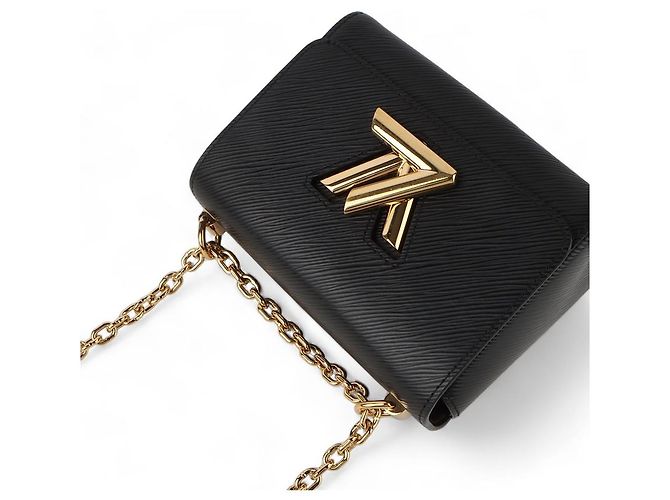 Louis Vuitton Borsa a tracolla Twist PM (Scontrino di grande magazzino) Nero - vista 4