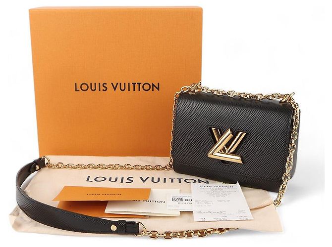 Louis Vuitton Borsa a tracolla Twist PM (Scontrino di grande magazzino) Nero - vista 8