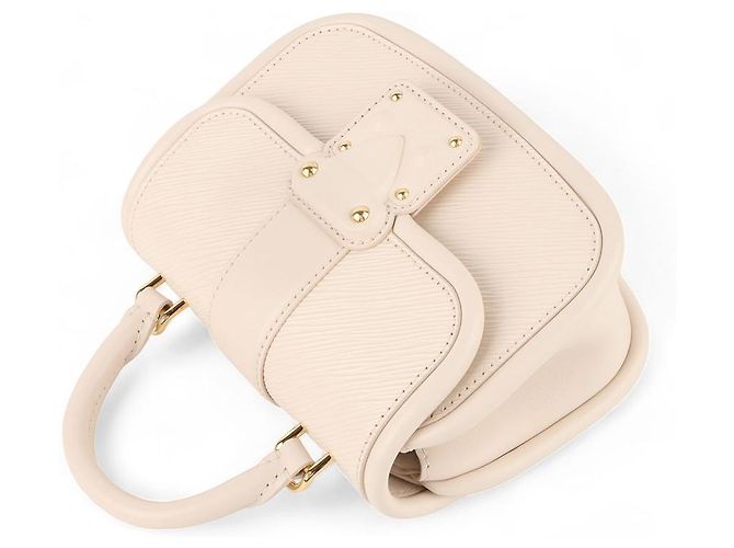 Louis Vuitton Sac bandoulière Epi Hide and Chic Blanc - vue 4