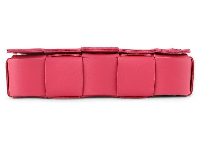 Bottega Veneta Borsa a tracolla Intrecciato Cassette Rosso - vista 6
