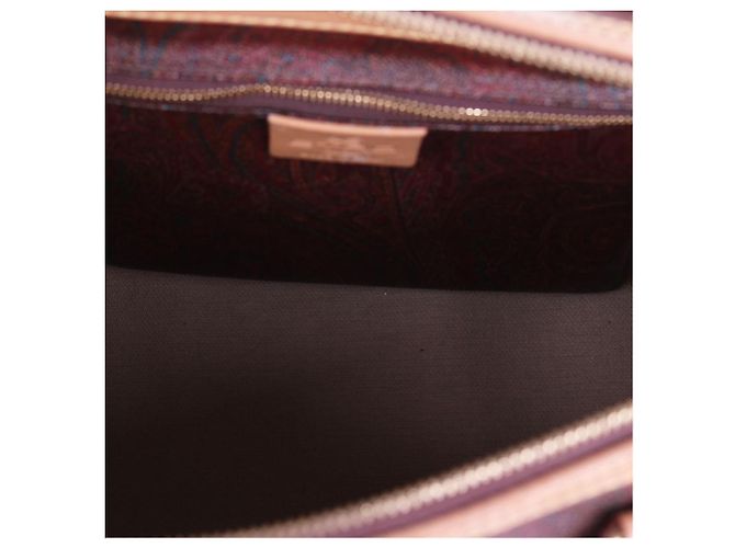 Etro Paisley Boston Tote Bag Medium Rot - Ansicht 11
