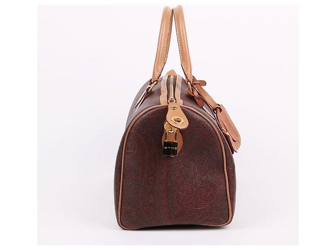 Etro Paisley Boston Tote Bag Medium Rot - Ansicht 4