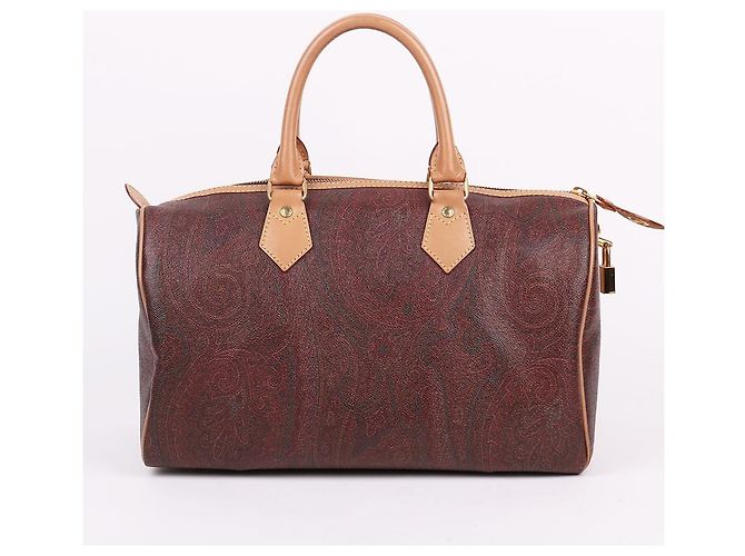 Etro Paisley Boston Tote Bag Medium Rot - Ansicht 5