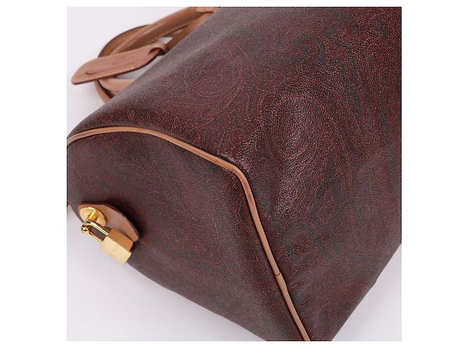 Etro Paisley Boston Tote Bag Medium Rot - Ansicht 9