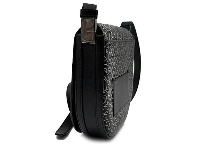 Burberry Borsa a tracolla Monogram TB Nero - vista 3