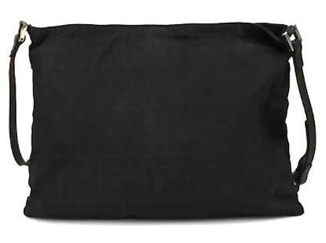 Fendi Borsa a tracolla Juka nera Nero - vista 4
