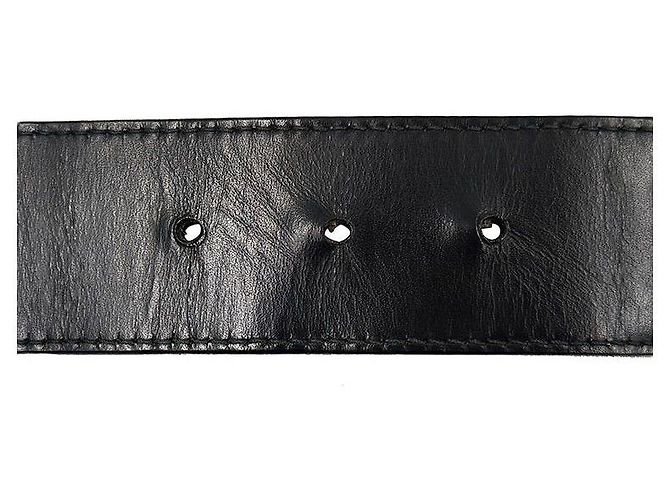 Gucci Cinturón con gran hebilla entrelazada - vista 2