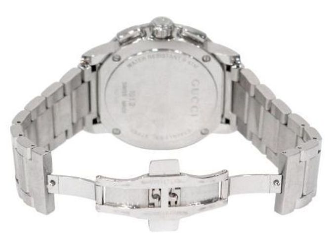 Gucci Chrono Steel Quarzuhr Weiß - Ansicht 6