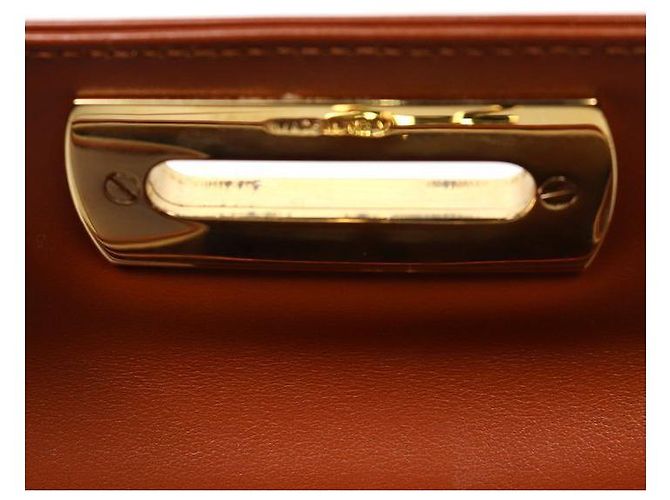 Salvatore Ferragamo Borsa Tote Kelly con manico marrone - vista 7