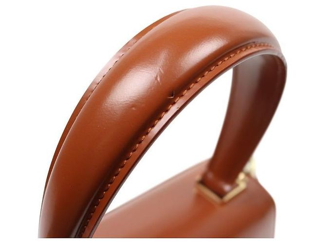 Salvatore Ferragamo Borsa Tote Kelly con manico marrone - vista 8