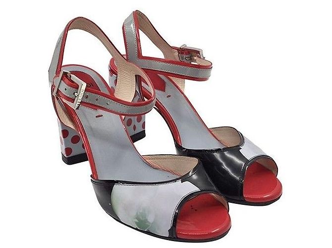 Fendi Lackschuhe mit Punktmuster Mehrfarben - Ansicht 3