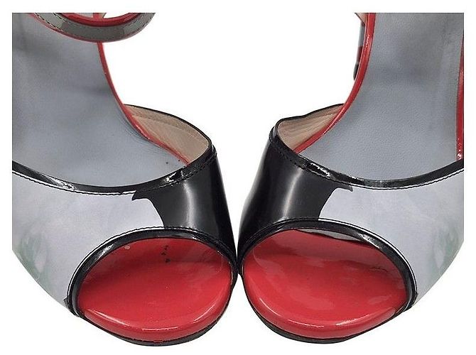 Fendi Lackschuhe mit Punktmuster Mehrfarben - Ansicht 7