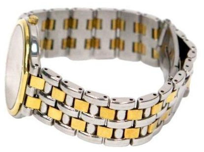 Omega Gold Combi De Ville Quarzuhr Golden - Ansicht 3