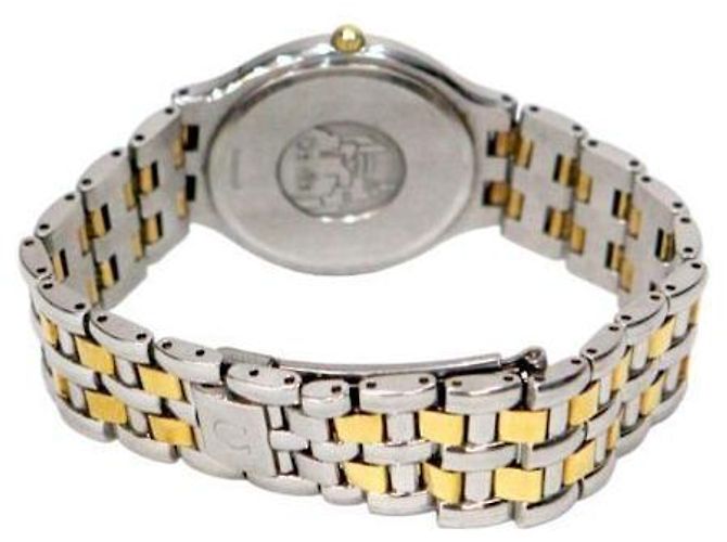 Omega Gold Combi De Ville Quarzuhr Golden - Ansicht 4