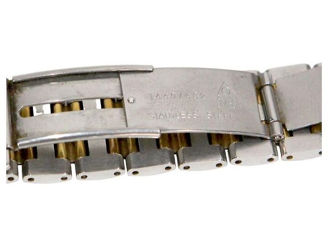 Omega Gold Combi De Ville Quarzuhr Golden - Ansicht 8