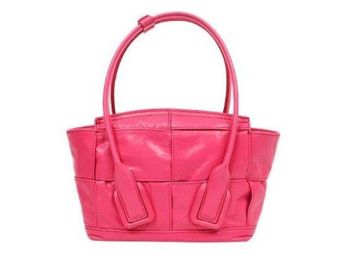 Bottega Veneta Mini Arco Tote Bag Rosa - Ansicht 3