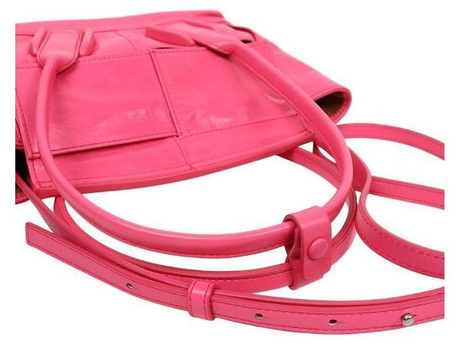 Bottega Veneta Mini Arco Tote Bag Rosa - Ansicht 7