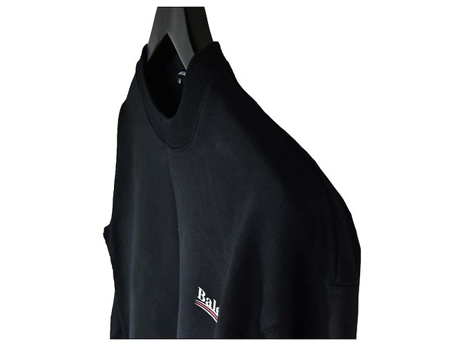 Balenciaga Sweatshirt Political Wave Schwarz - Ansicht 2