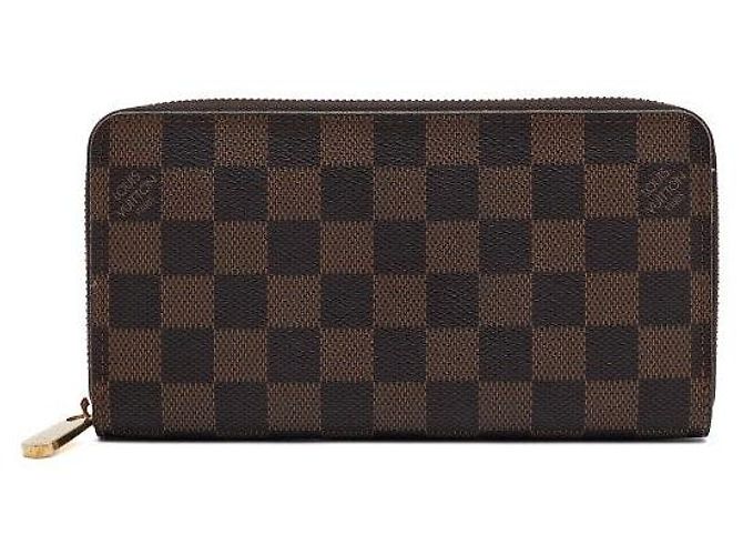 Louis Vuitton Cartera Larga Zippy de Lona Negro - vista 2