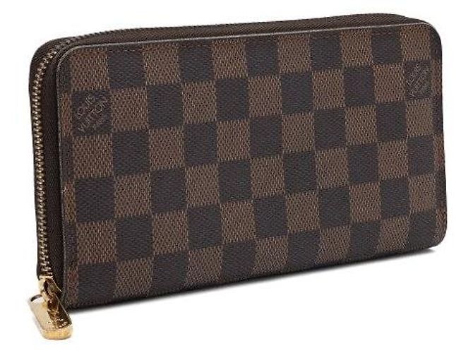 Louis Vuitton Cartera Larga Zippy de Lona Negro - vista 4