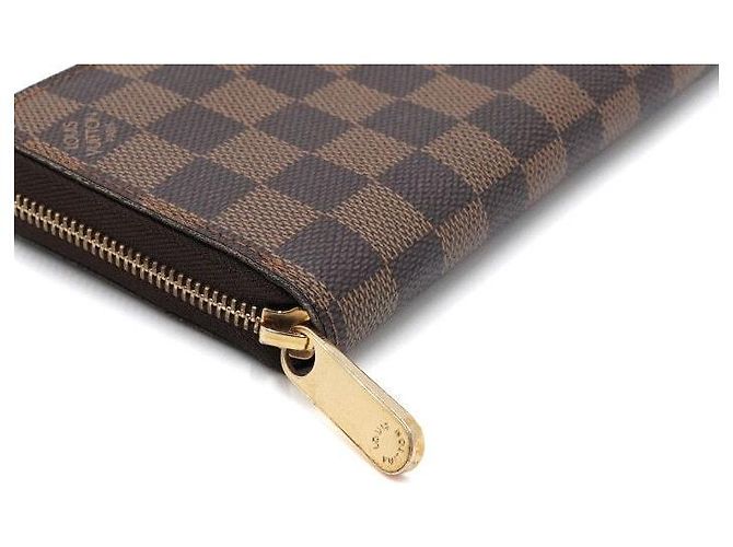 Louis Vuitton Cartera Larga Zippy de Lona Negro - vista 7