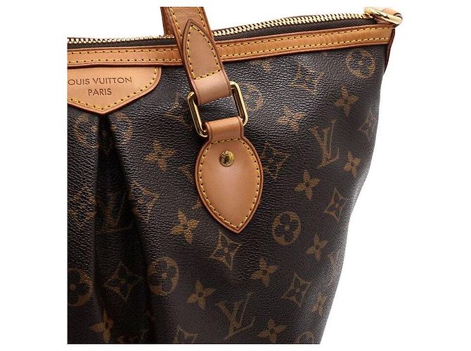 Louis Vuitton Borsa Tote e Borsa a Spalla in Tela Monogram Palermo PM Multicolore - vista 11