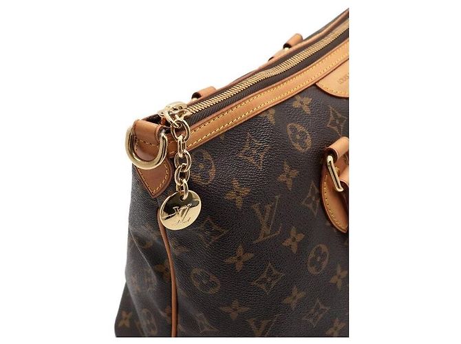 Louis Vuitton Borsa Tote e Borsa a Spalla in Tela Monogram Palermo PM Multicolore - vista 8