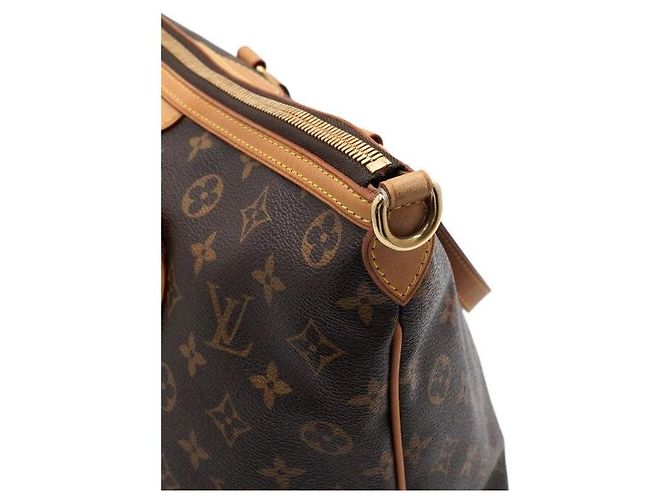 Louis Vuitton Borsa Tote e Borsa a Spalla in Tela Monogram Palermo PM Multicolore - vista 9