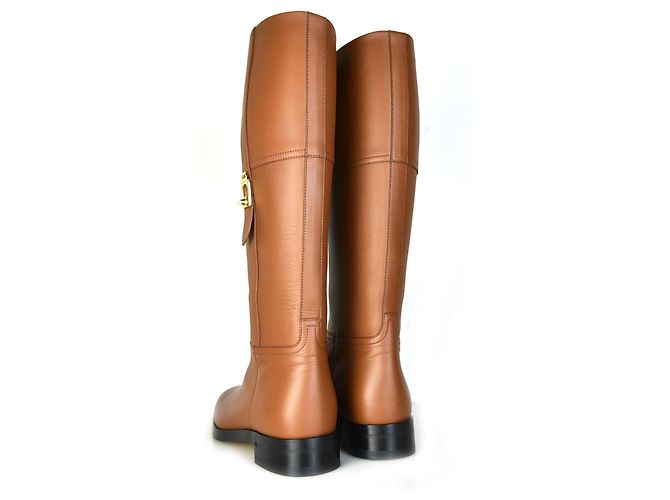 Gucci Botas de cuero con hebilla Multicolor - vista 4