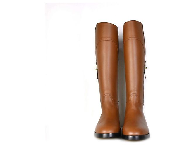 Gucci Botas de cuero con hebilla Multicolor - vista 5