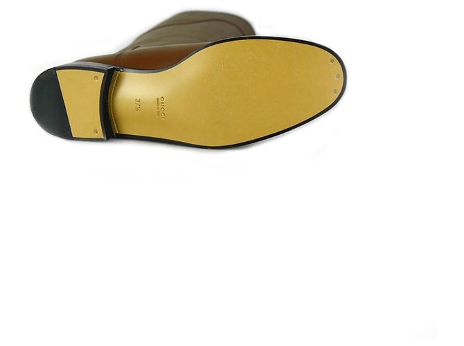 Gucci Botas de cuero con hebilla Multicolor - vista 6
