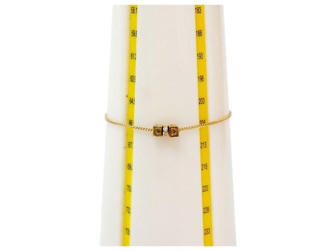 Dior Cubic Cube CD Gold Armband - Ansicht 5