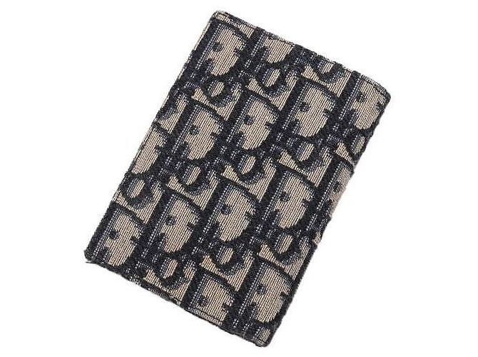 Dior Oblique Jacquard Vertical Two-Fold Card Holder - view 10