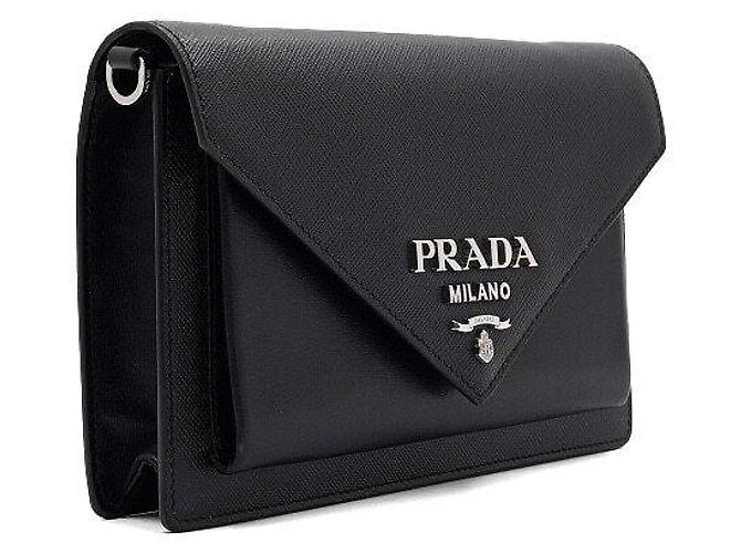 Prada Mini borsa a tracolla e borsa crossbody in Saffiano - vista 4