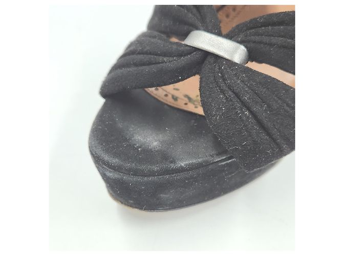 Alaïa Alaia Wildleder-Sandalen - Ansicht 5