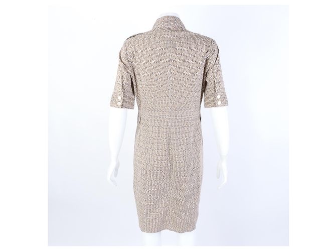 Abito a maniche corte Tory Burch Marrone - vista 3