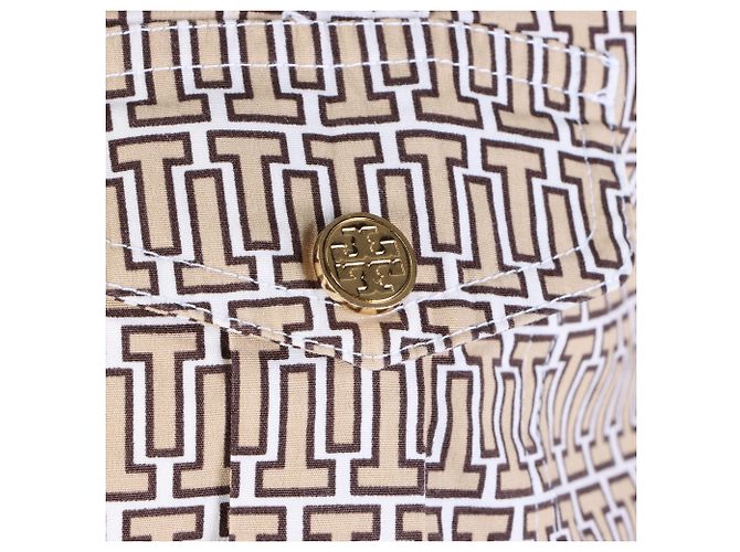 Abito a maniche corte Tory Burch Marrone - vista 4