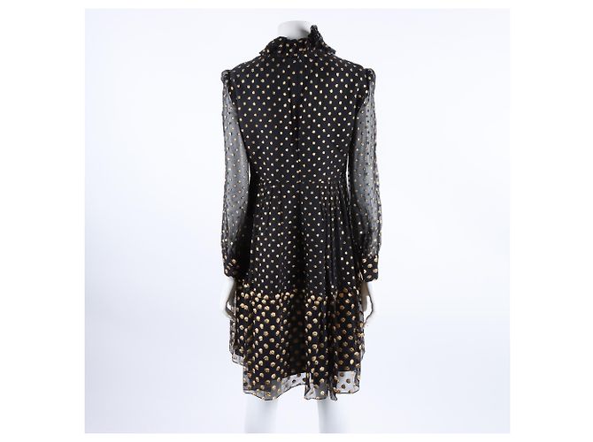16 Céline Abito a pois Celine Nero - vista 3