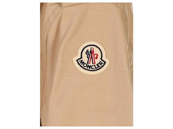 Moncler Giacca in popeline di misto cotone con cappuccio - vista 6